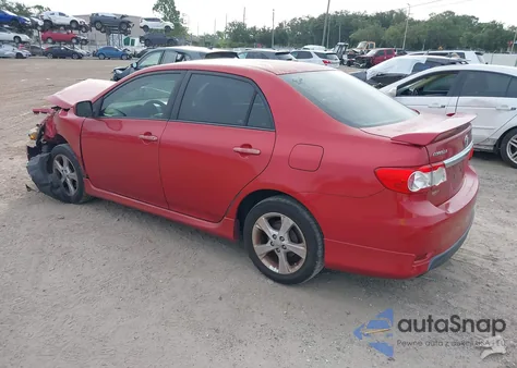 2011 Toyota Corolla S из США, поврежденный, VIN 2T1BU4EE9BC700195
